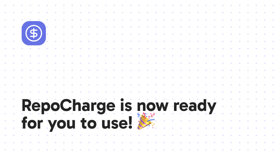 RepoCharge is now live! 🎉